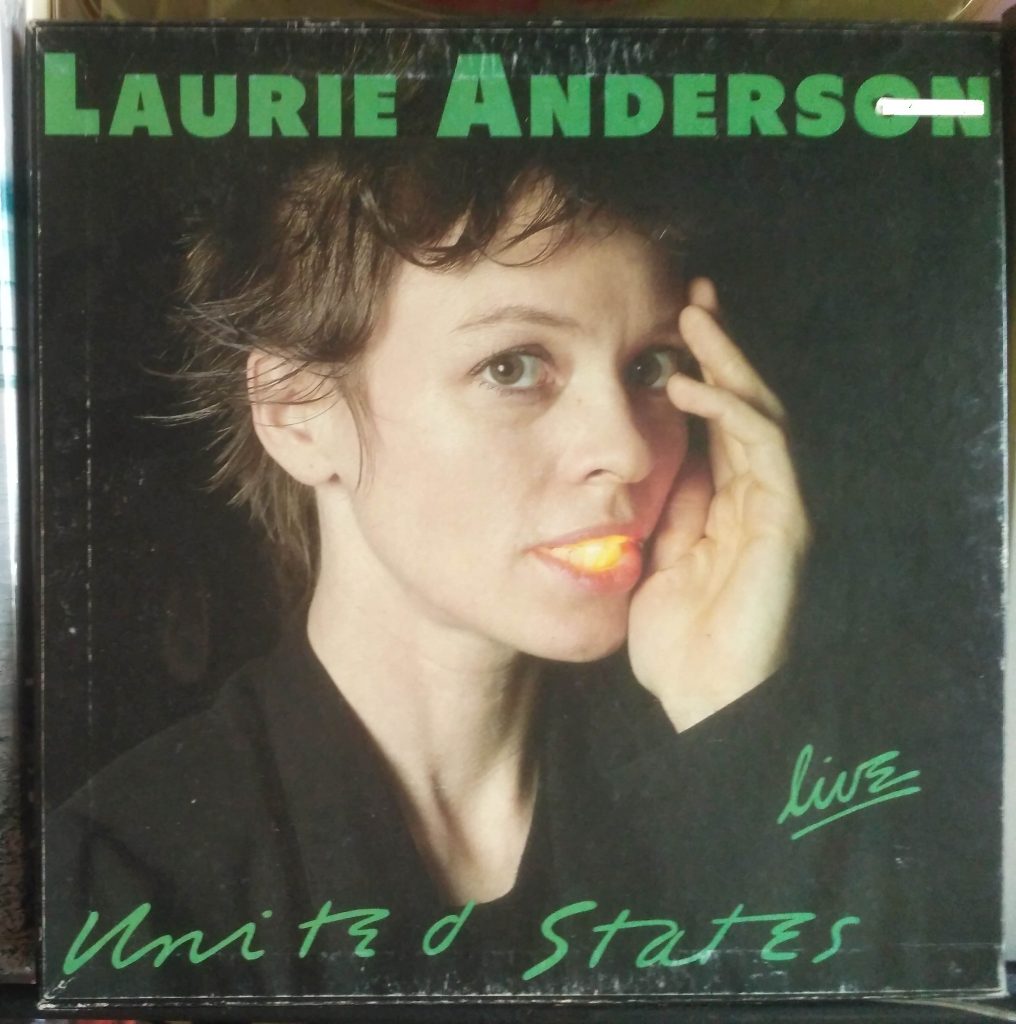 Laurie Anderson Live USA 5 LP Box Best Music Twistetal -Twiste - Viehmarkt Bad Arolsen